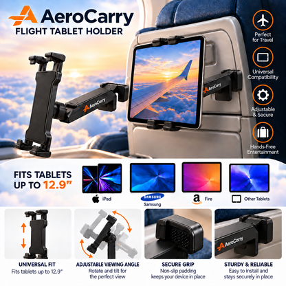 AreoCarry Flight Tablet Holder